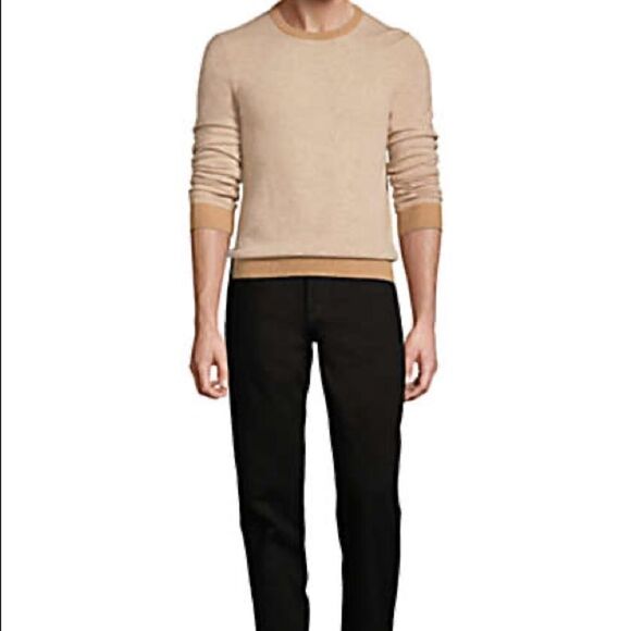 Land’s End Men’s Traditional Fit Dark Wash Cotton Denim Jeans 38 x 32” Black - Picture 5 of 15